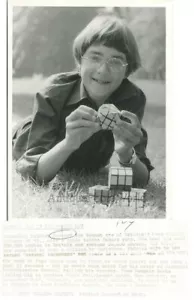 Rubik Cubo Puzle Libro Autor Patricio Bossers W Cerebro Teasers Vintage Foto - Imagen 1 de 1