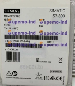 New In Box SIEMENS 6ES7953-8LJ31-0AA0 6ES7 953-8LJ31-0AA0 Simatic S7 Memory Card - Picture 1 of 1