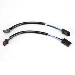 6'' Dyna Softail Sportster Bar Front Turn Signal Extended Kit for Harley 2016-Up - Picture 1 of 16