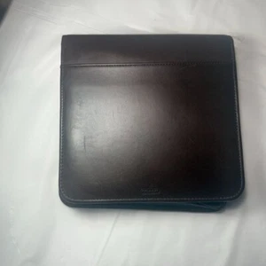 Vintage Braun Coach Geldbörse Organizer - Bild 1 von 16