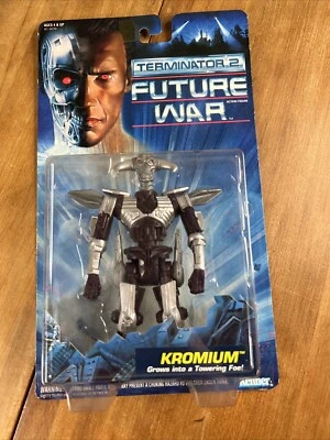 1992 Kenner Terminator 2 Future War KROMIUM Action Figure Collectible Toy, New - Image 1 of 4