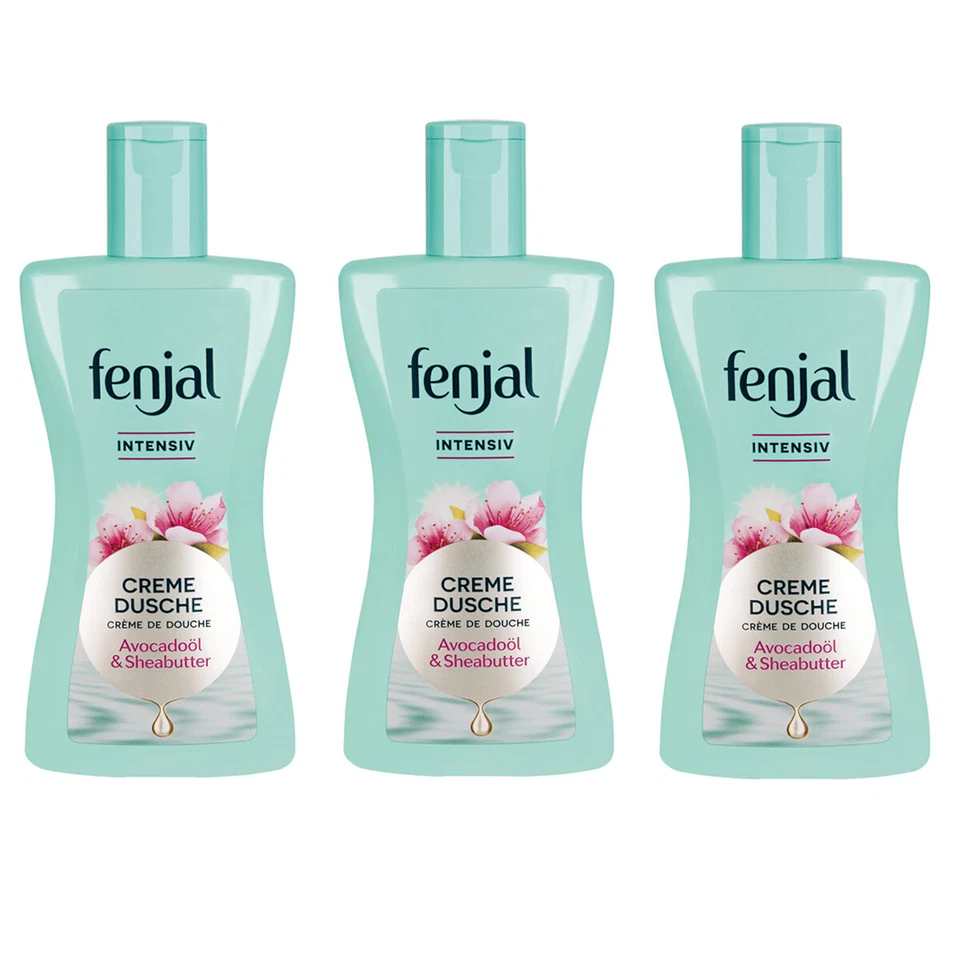 Fenjal Creme Dusche Intensiv Avocadoöl und Sheabutter 200ml 3er Pack - Bild 1 von 1