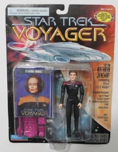 STAR TREK VOYAGER JANEWAY CON TARJETA TORRES - Imagen 1 de 2