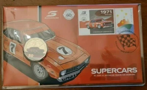 Australian PNC 2020 Fifty cent 50c coin - Supercars Chevrolet CAMARO ZL1 - UNC - Picture 1 of 4