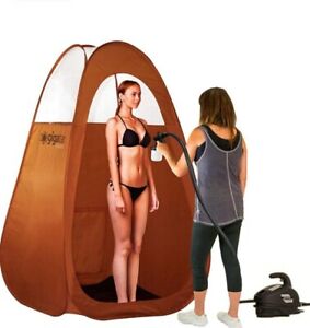 Spray Tanning Tent Pop Up Portable Booth with Carry Bag. SHIPPED IN ORIGINAL BOX
