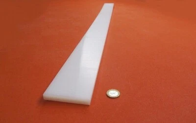 UHMW White Bar, 1/4" Thick x 3.00" Width x 36" Long - Image 1 of 4