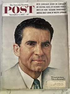Saturday Evening Post Nov 5 1960: Richard Nixon Latin America Everglades - Picture 1 of 12