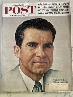 Saturday Evening Post Nov 5 1960: Richard Nixon Latin America Everglades - Image 1 of 4