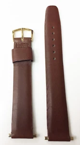 SPEIDEL VINTAGE 17.5 - 22MM LARGE BROWN GENUINE LEATHER STRAP ADJUSTABLE ENDS - Imagen 1 de 7