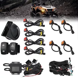 UTV Turn Signal Kit with 110D Horn, Pre-Wired, Plug and Play UTV ATV Blinker.... - Picture 1 of 7