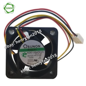 SUNON KDE1204PKV3 Axial Fan DC 12V 0.4W 40*40*20MM 3Pin 18dBA Slient Cooling Fan - Picture 1 of 4