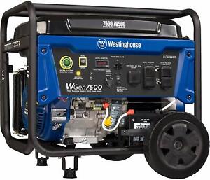 Westinghouse 9,500-W Portable RV Ready Gas Powered Generator with Remote Start