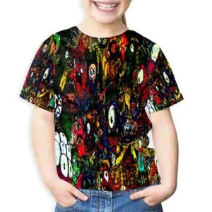 New Kids Tshirt Doodle Pattern 7434104592520 - Picture 1 of 3