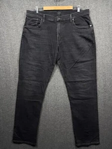 Citizens of Humanity Jeans Men 38x33 Black Gage Classic Straight Stretch Denim * - Picture 1 of 12