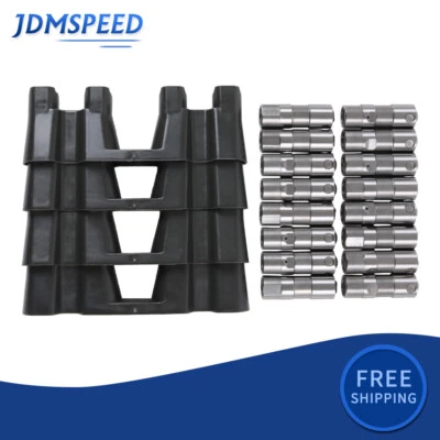 GM LS7 Lifters & Guide Trays For Chevy GMC LS/LQ 4.8 5.3L 5.7L 6.0L 6.2L - Image 1 of 4