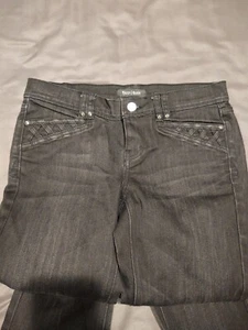 White House Black Market Womens Jeans Size 2 Black - Picture 1 of 12