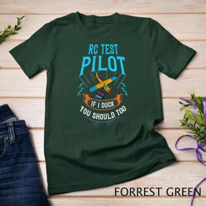 Avión de radiocontrol regalo piloto modelo avión camiseta unisex - Imagen 1 de 15