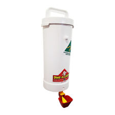 Dine A Chook Chicken Drinker with Lubing Cup | For Chickens and Poultry