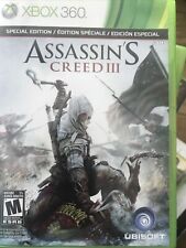 Assassin's Creed III Special Edition Xbox 360. Complete Tested And Works