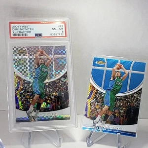 DIRK NOWITZKI 2005 Topps Finest XFractor/229 PSA 8 - Imagen 1 de 4