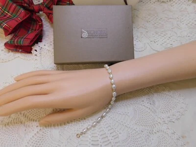 Honora Freshwater Pearl 14K Gold Beaded Bracelet - Image 1 of 4