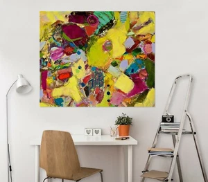 3D Farbe Edelstein 283RAI Wandaufkleber Wandgemälde Abziehbilder Allan P Honey - Picture 1 of 10