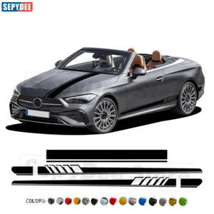 Edition 1 Hood Bonnet Stripe Sticker For Mercedes Benz CLE Class A236 Coupe C236 - Picture 1 of 15
