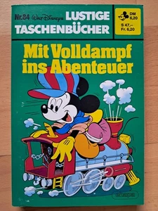FIRST EDITION Funny Paperbacks No.84 Full Steam Into Adventure - Excellent Z0-1 - Picture 1 of 3