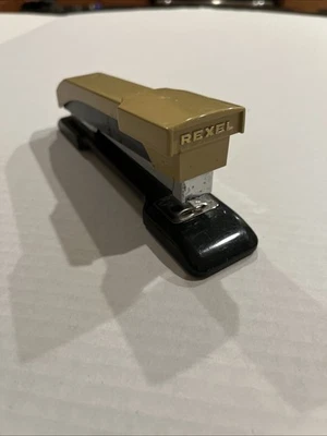Vintage Rexel Taurus Stapler Tan & Brown Made In England - Image 1 of 4