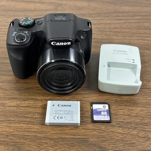 Canon PowerShot SX540 HS 20.3MP Digital Camera 50x Zoom Wi-Fi Full HD - Mint - Picture 1 of 10