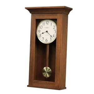 Allegheny Wall Clock,Brown - Picture 1 of 7