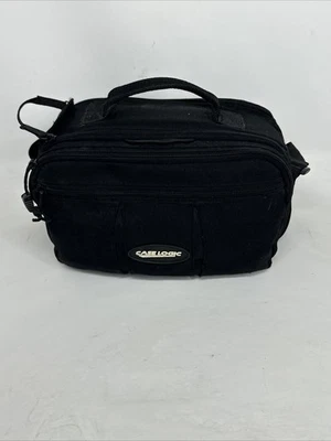 CaseLogic Medium Black Camera Bag Camcorder / Organizer Zipper Case strap - Image 1 of 4