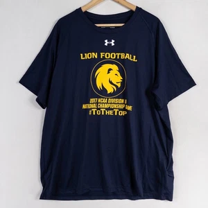 Under Armour T-Shirt Mens 2XL Texas A&M Lion Football HeatGear NCAA Championship - Picture 1 of 8