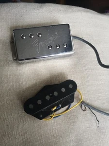 Fender 72 Telecaster Custom Pickup Set - Wide Range Humbucker + Bridge Pickup - Picture 1 of 4
