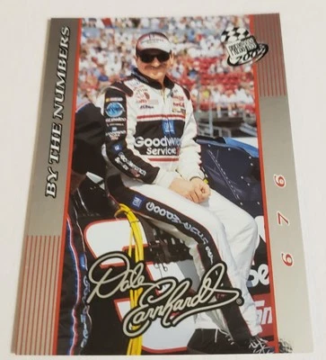 2002 Press Pass Dale Earnhardt By the Numbers Card #DE 34 - Image 1 of 2