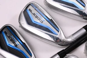 Left Hand Cobra F-Max Airspeed Irons / 5-PW+SW / Regular Flex Cobra UltraLite 50 - Picture 1 of 7