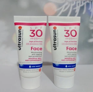 ULTRASUN SPF 30 FACE High Sun Protection 15ml×2(=30ml) Mini Sizes - NEW - Sealed - Picture 1 of 7