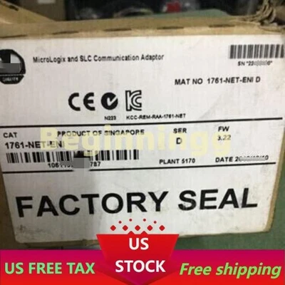 1761-NET-ENI MICROLOGIX AND SLC COMMUNICATION NEW FedEx or DHL - Image 1 of 4