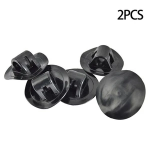 2er Pack PVC Motorbefestigung Kajak aufblasbares Boot Kanu Gummizubehör Schwarz - Bild 1 von 8