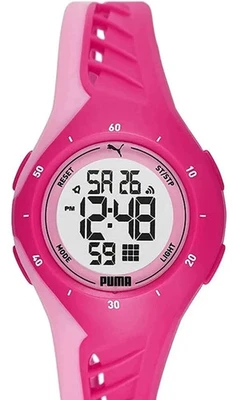 PUMA Digital Pink Polyurethane Watch P6008 - image 1 of 4
