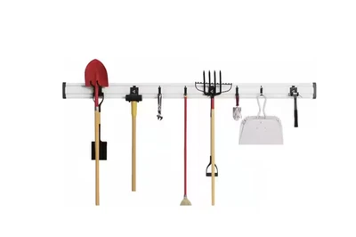 Kit de gancho de garaje Gladiator GearTrack Channel (8 ganchos) Foto 1 de 4