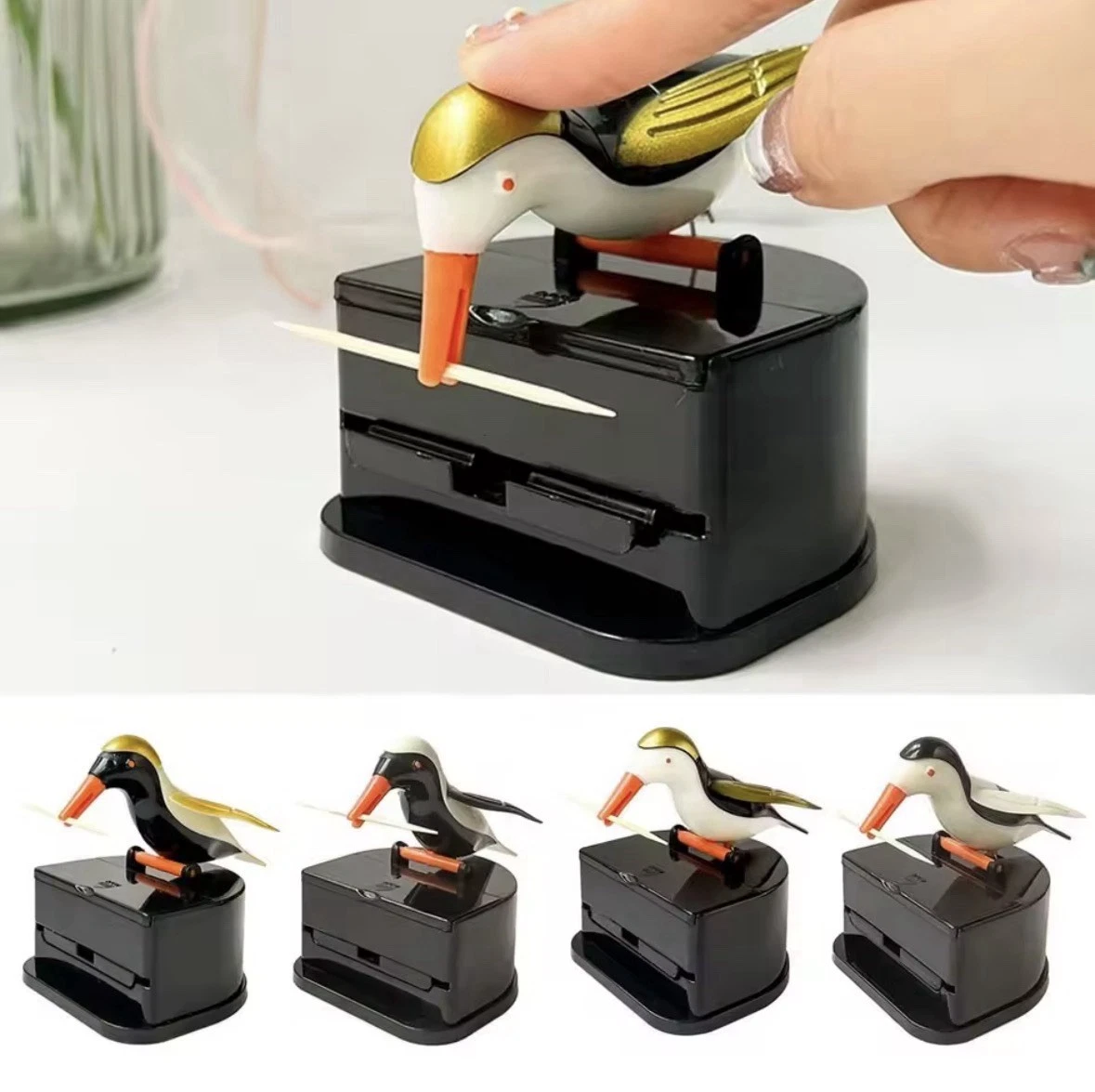 Dispensador De Palillos De Dientes Dispensador Automático De Palillos