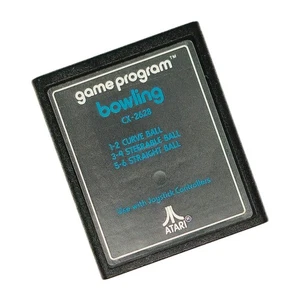 Cartucho de videojuego Bowling (Atari 2600, 1979) solo CX2628 - Imagen 1 de 4