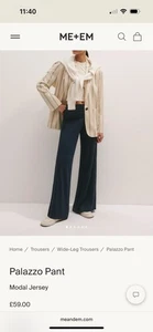 me em palazzo trousers 16 New - Picture 1 of 9