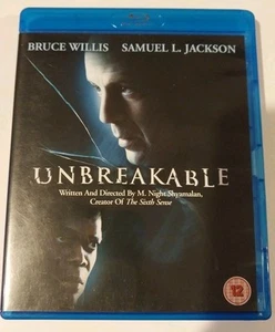 Unbreakable (Blu-ray) M. Night Shyamalan Bruce Willis Superhero Thriller Drama - Picture 1 of 3