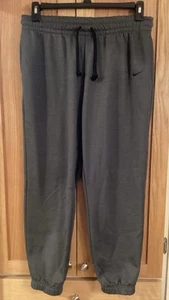 Pantalones Nike Therma-Fit Gris Forrado de Vellón Grande Cordón Cintura - Imagen 1 de 3