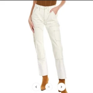 Jeans utility Frame Le Slouch, avorio, taglia 30 N45 - Foto 1 di 14
