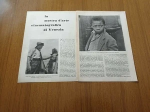1949 MOSTRA D' ARTE CINEMATOGRAFICA DI VENEZIA CINEMA VINTAGE EPOCA - Picture 1 of 1