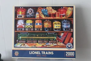 MASTER PIECES LIONEL TRAIN WELL STOCKED SHELVES 2000 PIECE JIGSAW PUZZLE - Picture 1 of 9