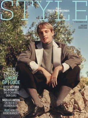 UK Sunday Times Style Magazine Victoria Beckham Nigella Lawson, Fashion 17.11.19 - Image 1 of 2